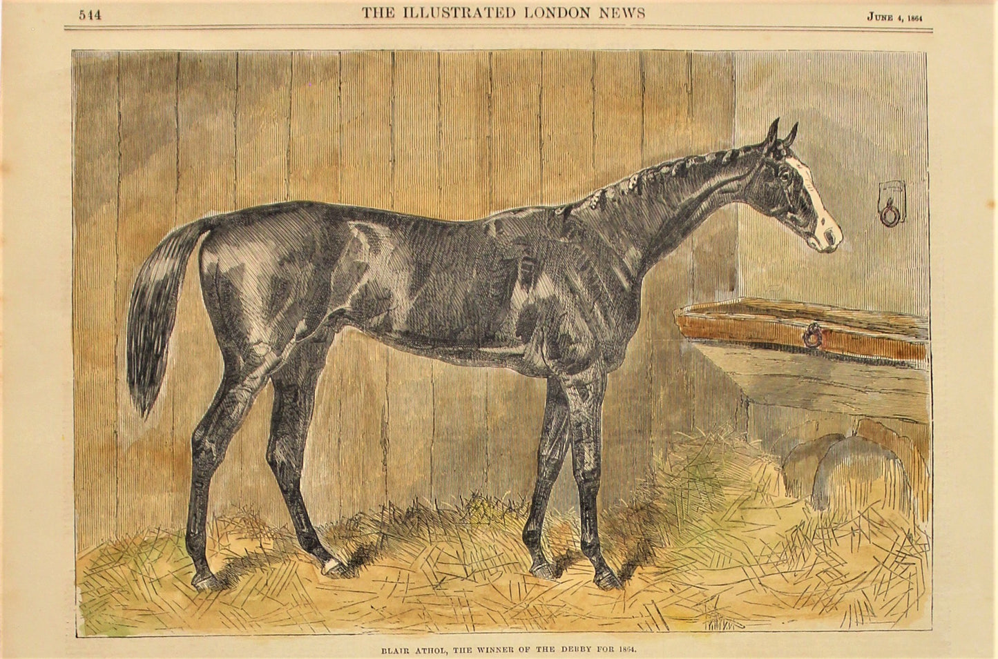 Sporting, Equestrian, Blair Athol, Winner of The Derby, 1864