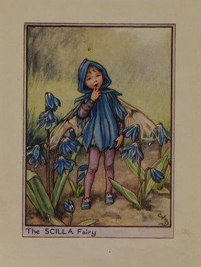 Storytime, Barker, Cicily Mary, The Scilla Fairy, Flower Fairies of the Garden, c1920