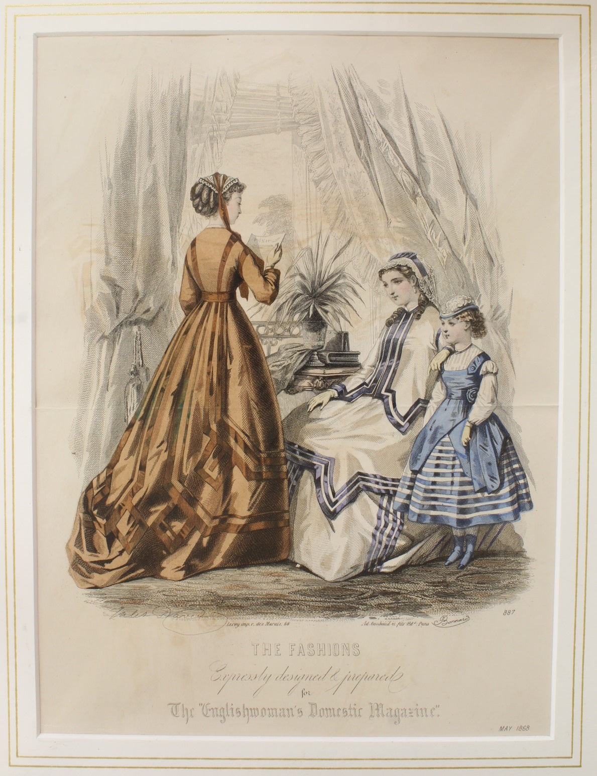 Fashion by Jules David May 1858