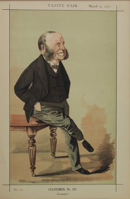 Portraits, Vanity Fair, Statesman 107, Newspapers, Mr William Henry Smith MP, 1872