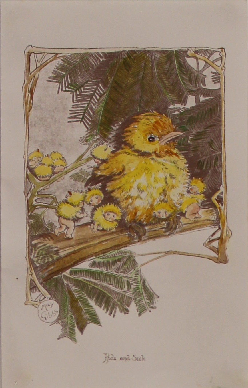 Storytime, Wattle Babies, Hide and Seek, Gibbs May, c1918