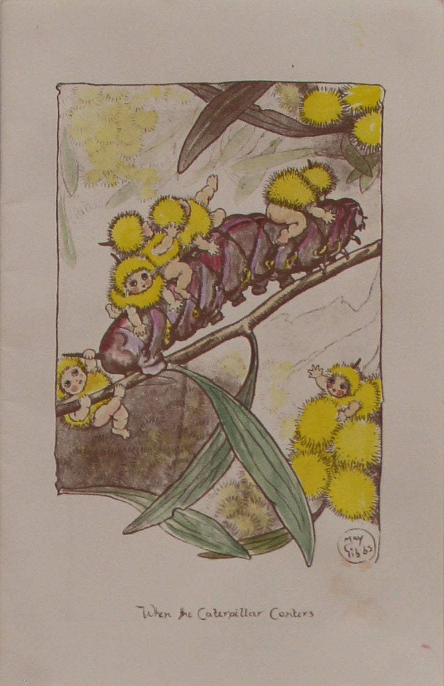 Storytime, Wattle Babies, When The Caterpillar Canters, Gibbs May, c1918